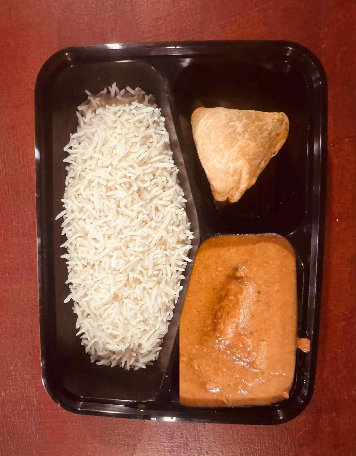 chicken curry lunch combo