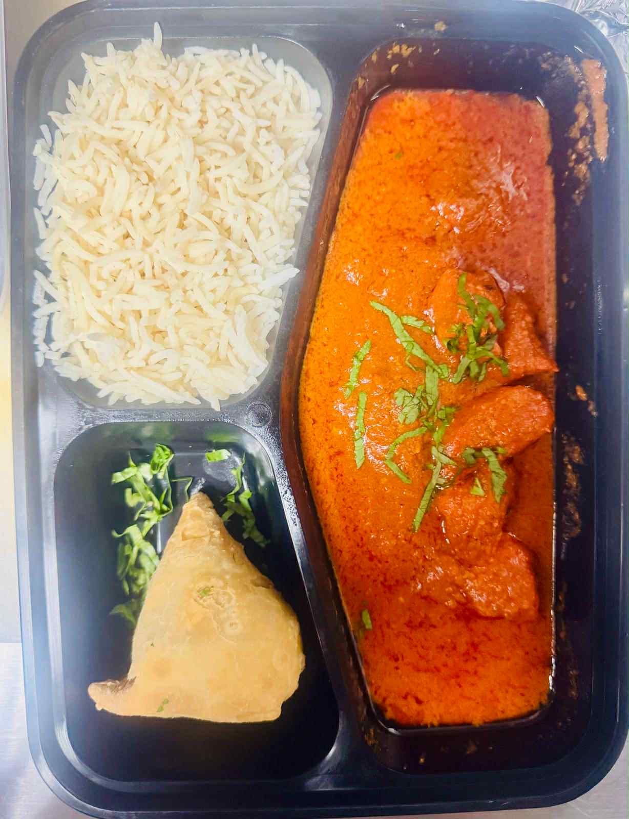 chicken curry lunch combo