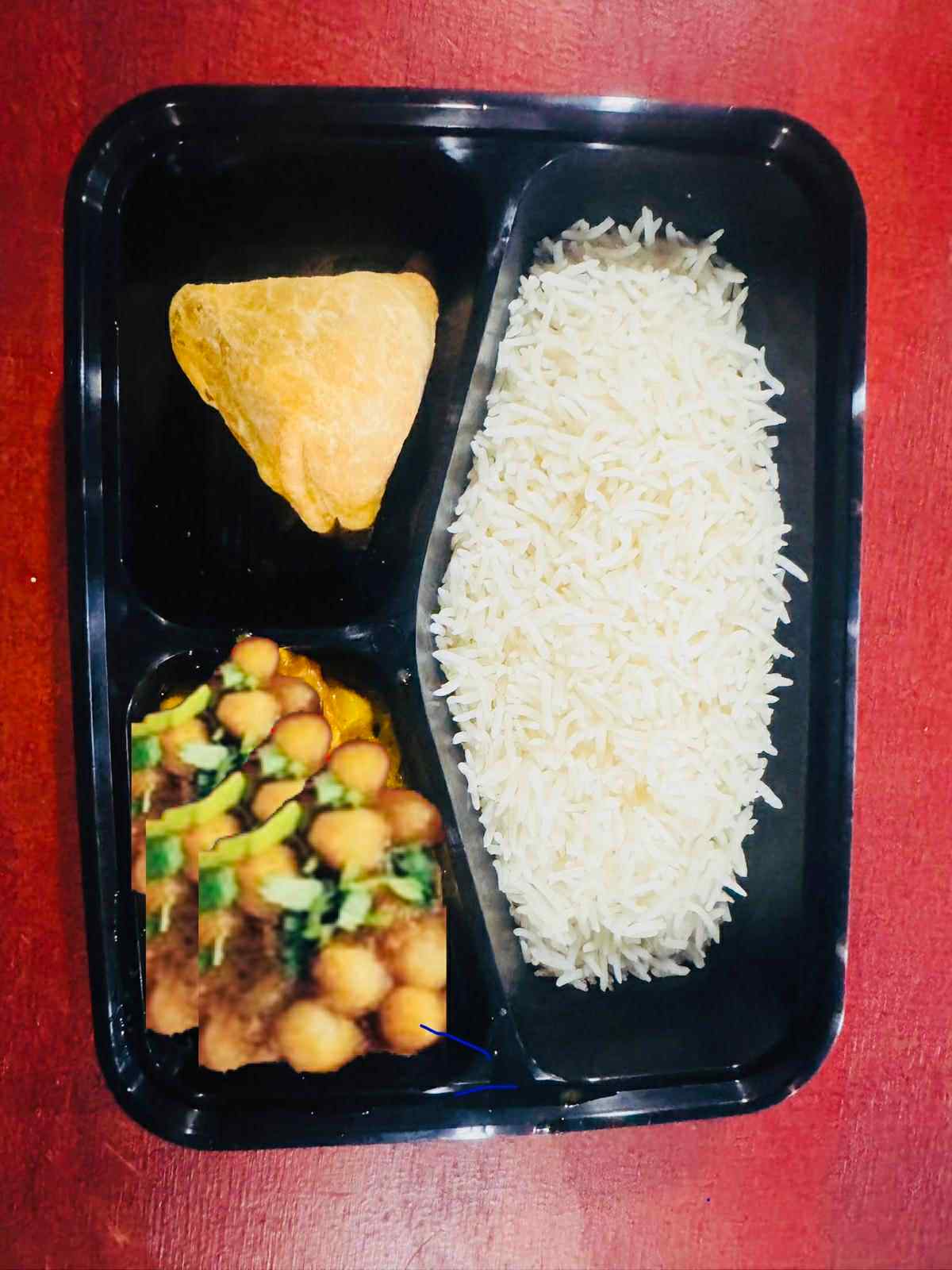 egg curry lunch combo